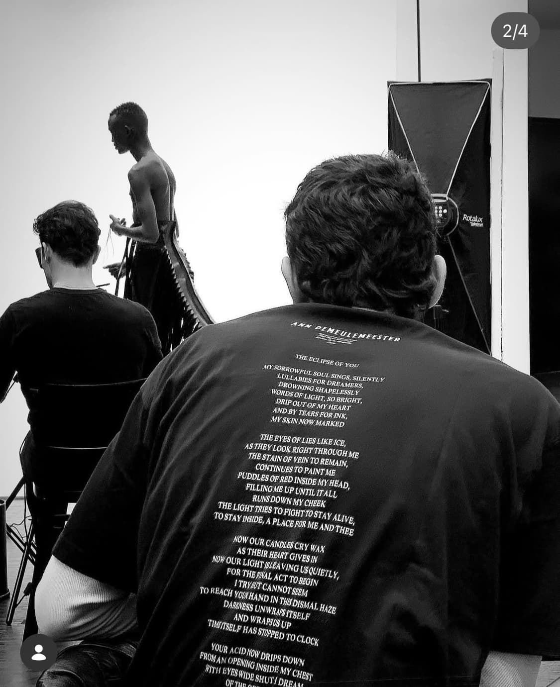 앤드뮐미스터 poem 티셔츠 상품이미지2