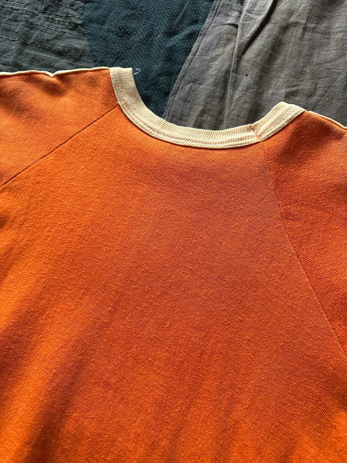 60s USA Vintage Half Sweat Shirt 상품이미지8