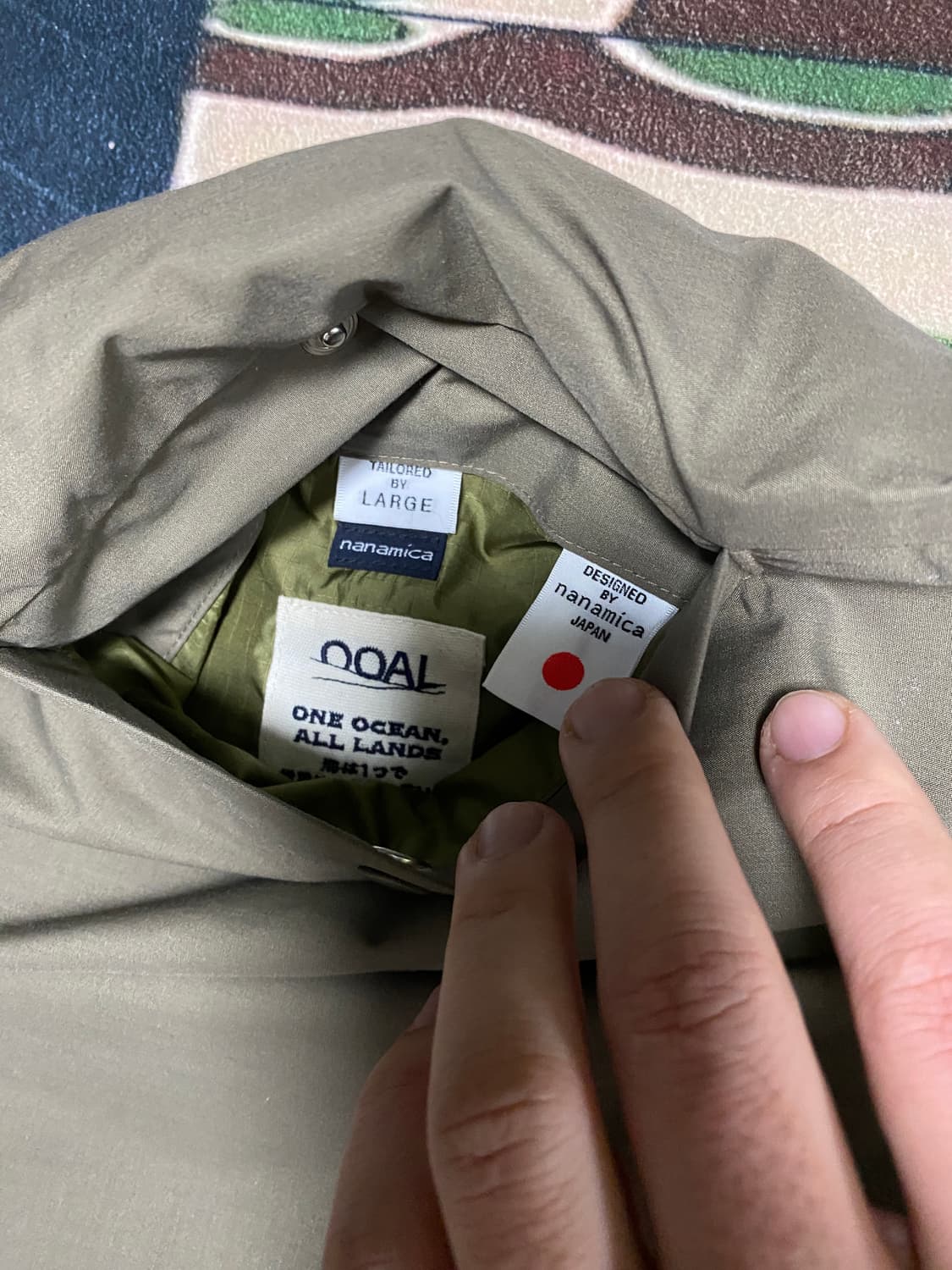 나나미카 리버서블 다운가디건 L 상품이미지7