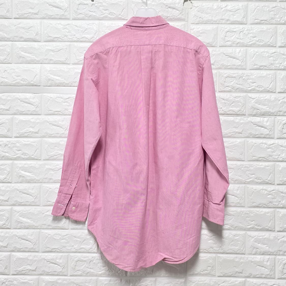 폴로 랄프로렌 핑크 옥스포드 셔츠 L 상품이미지4