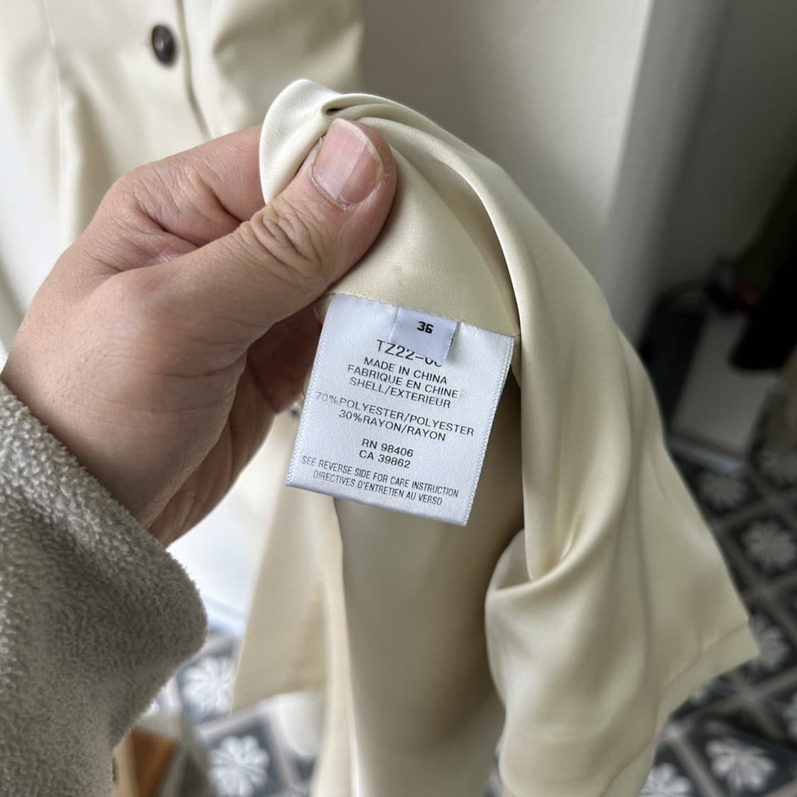 16315 - 띠어리 투피스 원피스 블레이저 셋업 (36) 상품이미지6