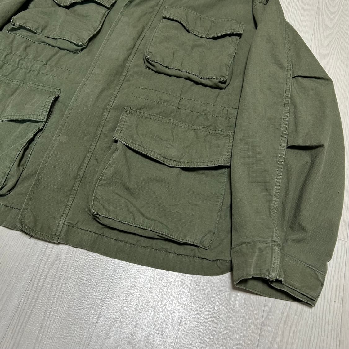 [XL] H&M m65 필드자켓 올리브 상품이미지4