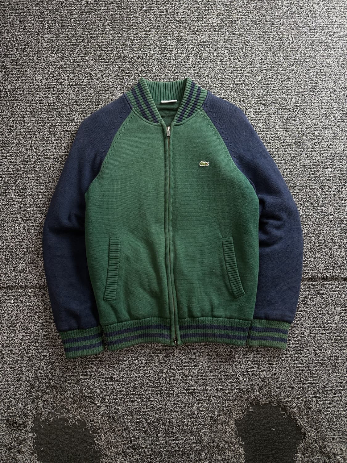 라코스테 아카이브 블루종 니트 집업 4156 상품이미지2