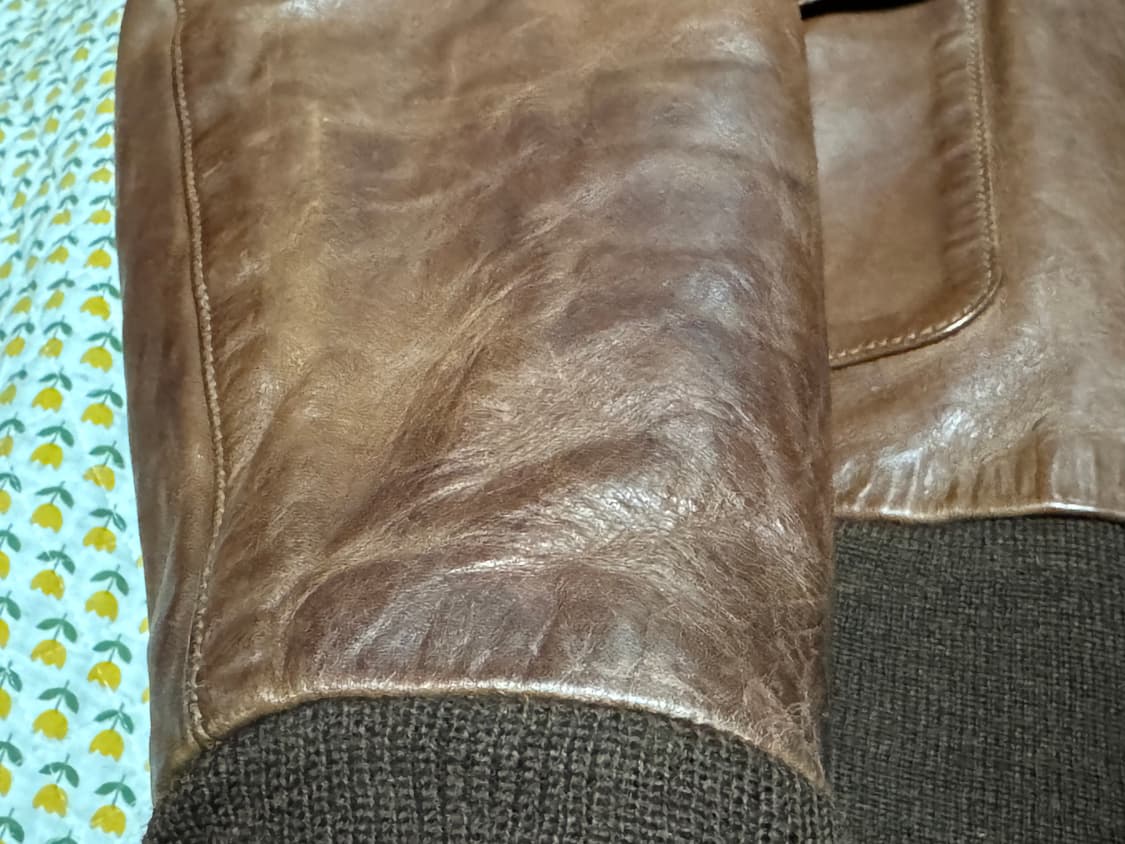 이스트맨레더 A2자켓 44size 상품이미지5