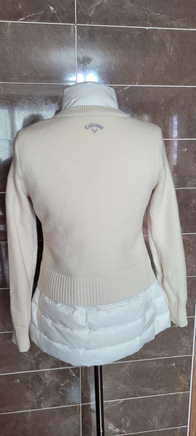 (여성55.S사이즈) 캘러웨이 골프 경량 니트 집업 상품이미지2