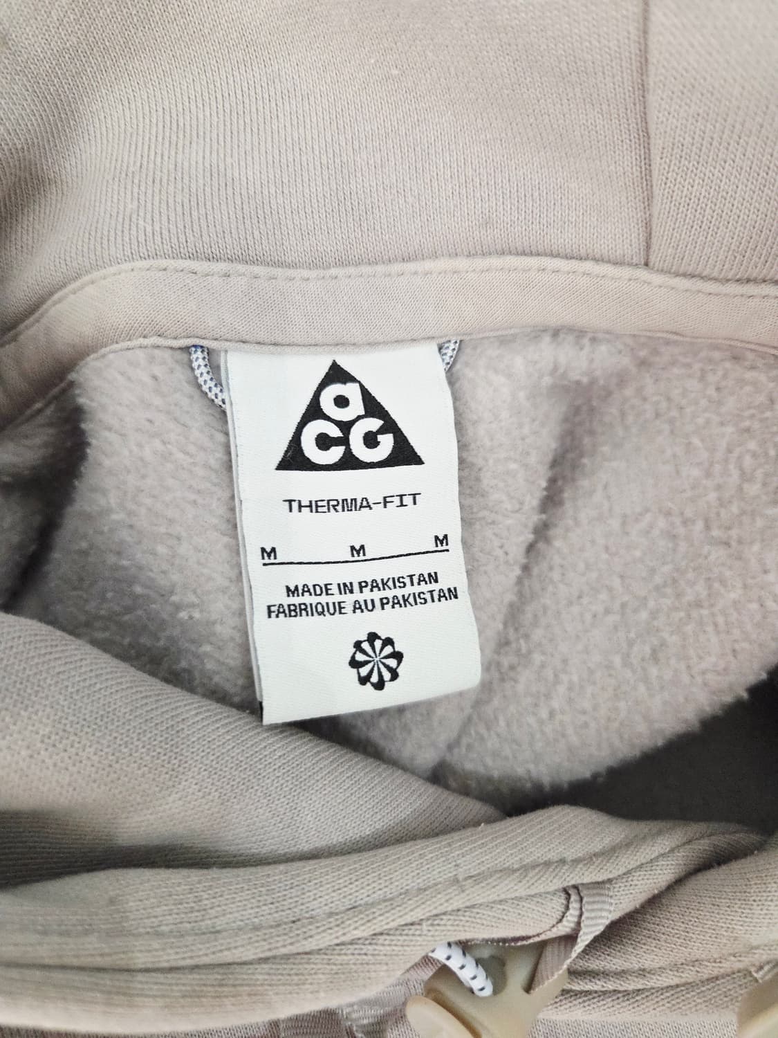 M. 나이키 ACG 써마핏 플리스 후드티 그레이 상품이미지6