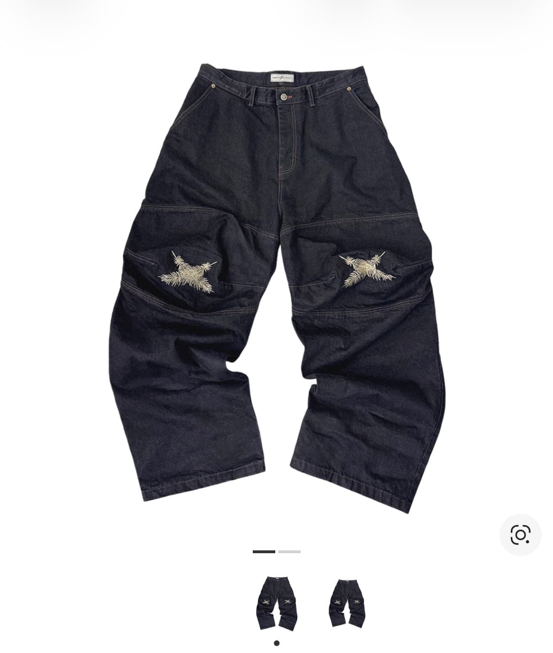 아오이로 오오키 페더 데님 팬츠 상품이미지1