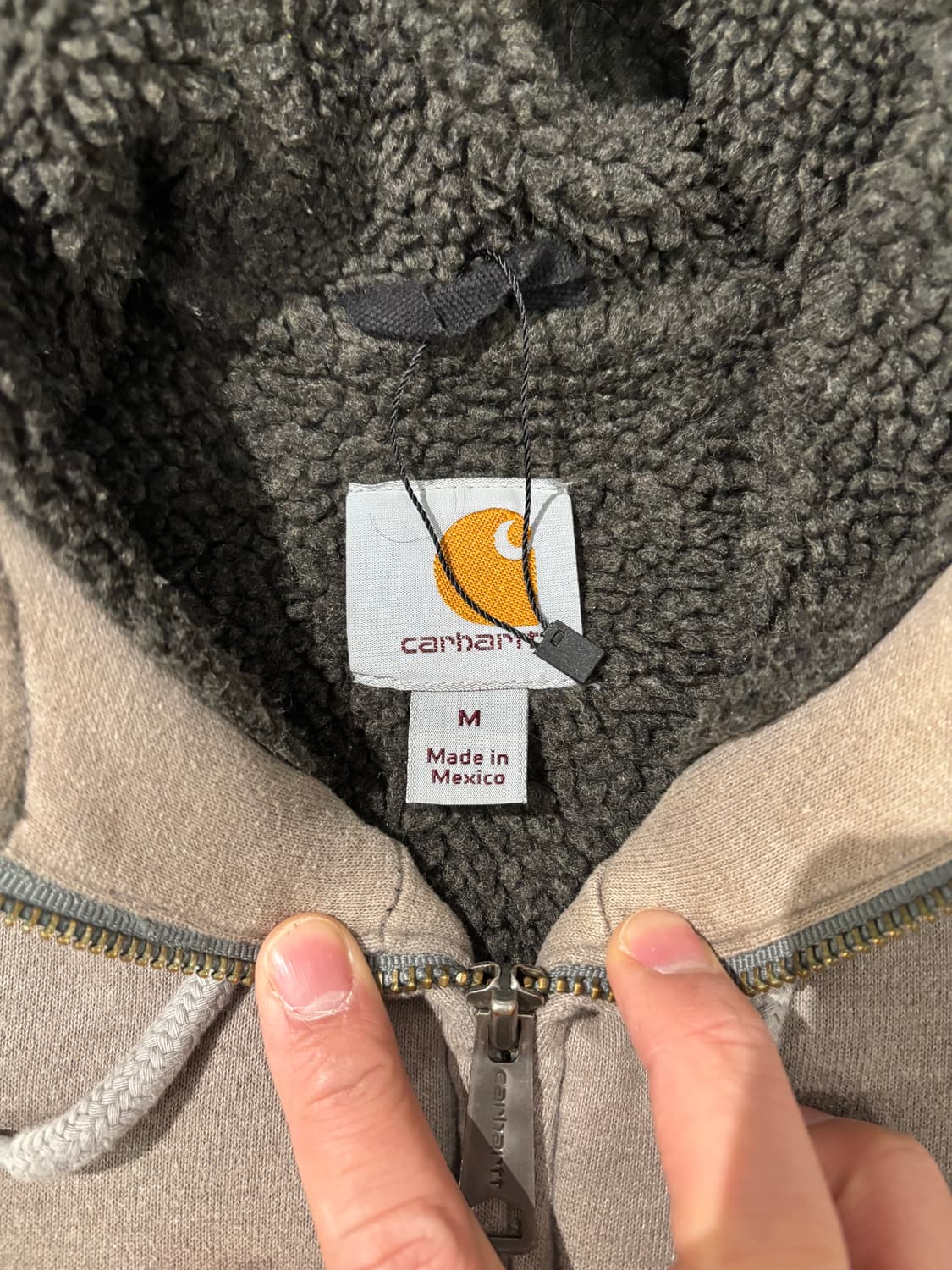 칼하트 쉐르파 후드 집업   상품이미지8