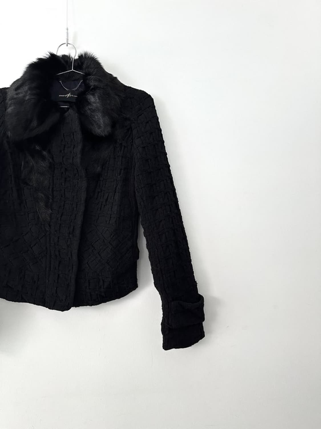 Knotted pannel jacket / black 상품이미지2