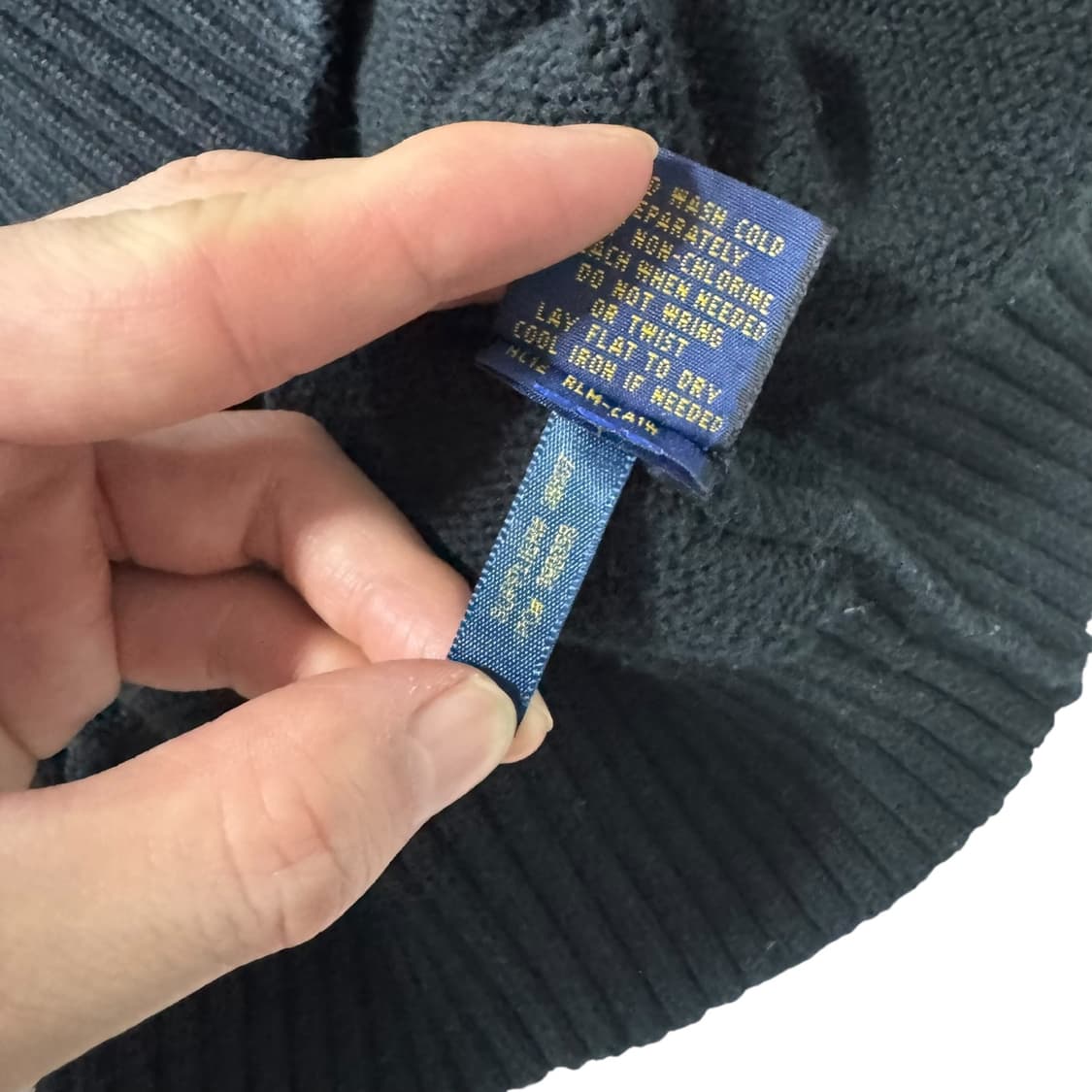 신형 폴로 랄프로렌 블랙 니트 상품이미지4