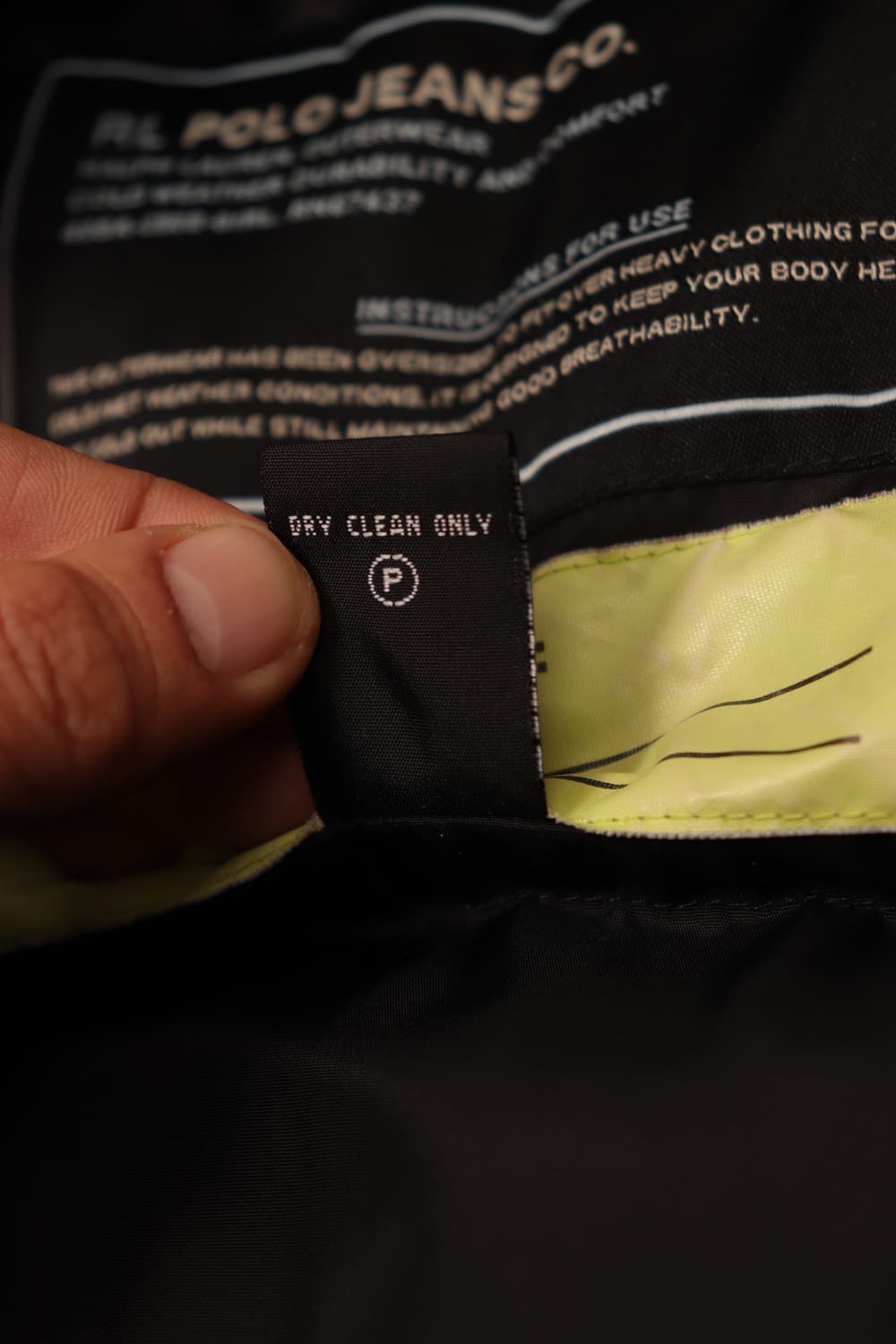 폴로 랄프로렌 진스 폭스퍼 N2B  패딩 점퍼 상품이미지10