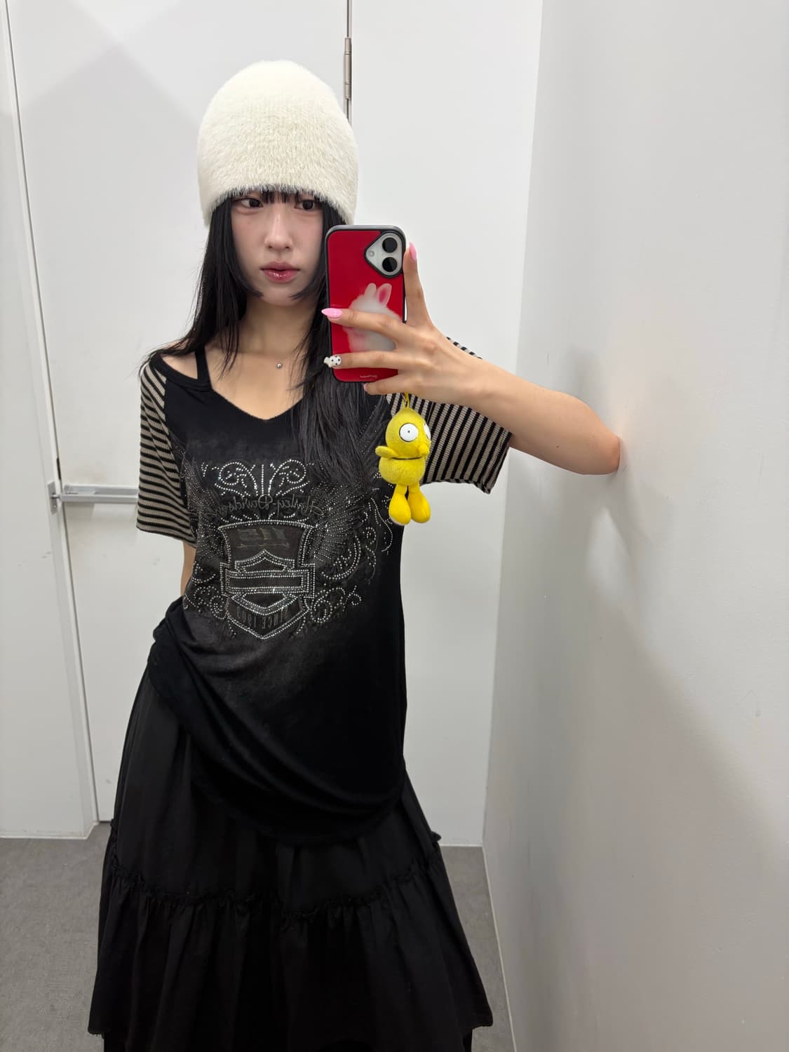 할리데이비슨 글리터 디테일 반팔티 상품이미지5