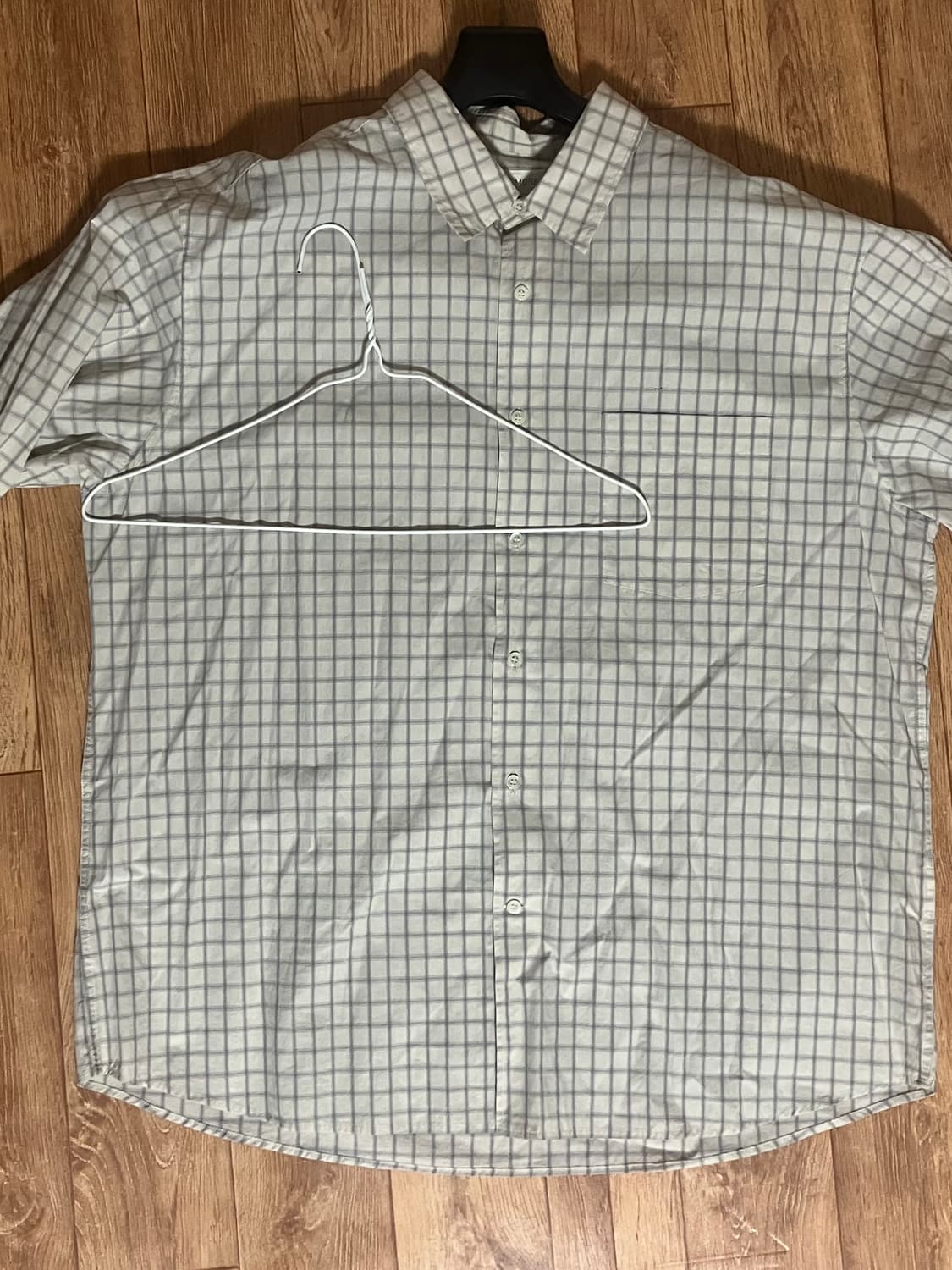 토마스모어 - 윈도우 체크 셔츠 (아이보리) 상품이미지5