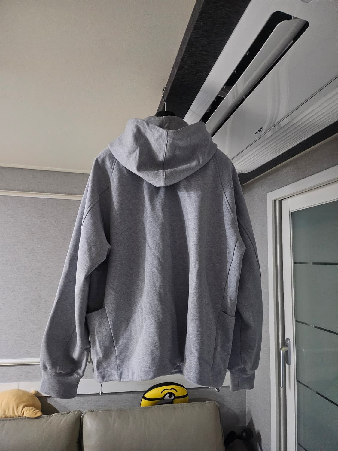 [거의 새것] 솔리드옴므 오버핏 후드 티셔츠 46 상품이미지2