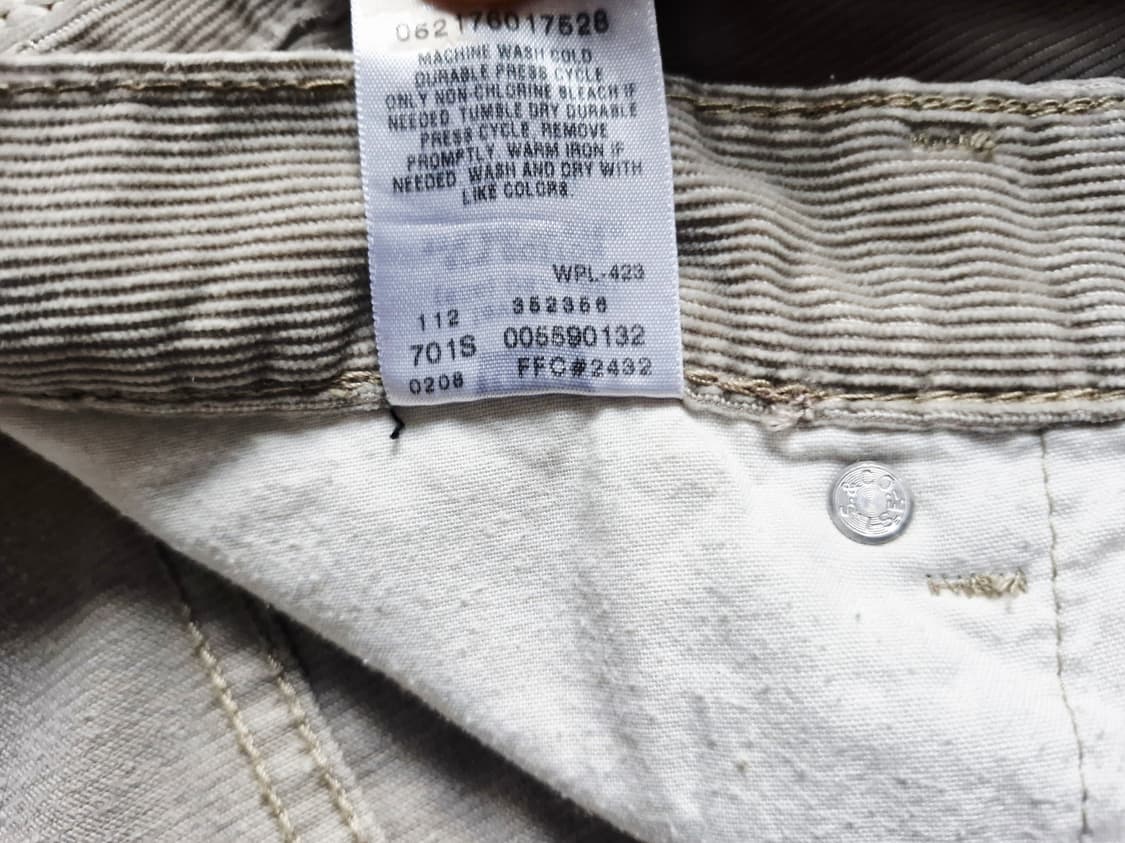 00's 리바이스 코듀로이 559 릴랙스드 스트레이트 32 상품이미지7