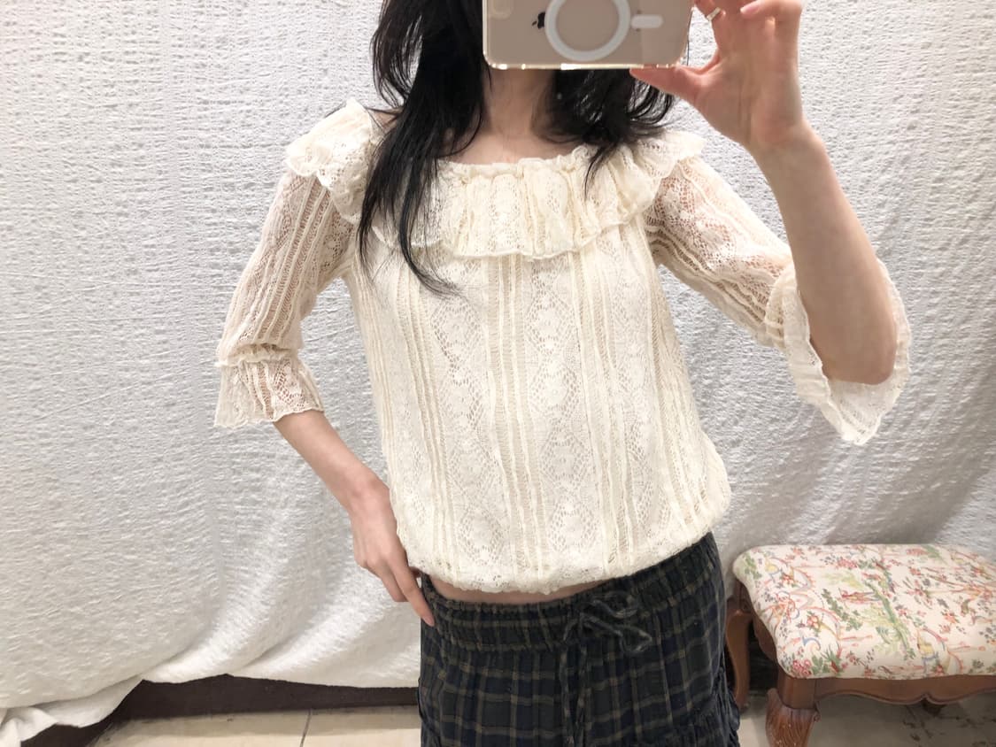 Ivory petal knit 상품이미지1