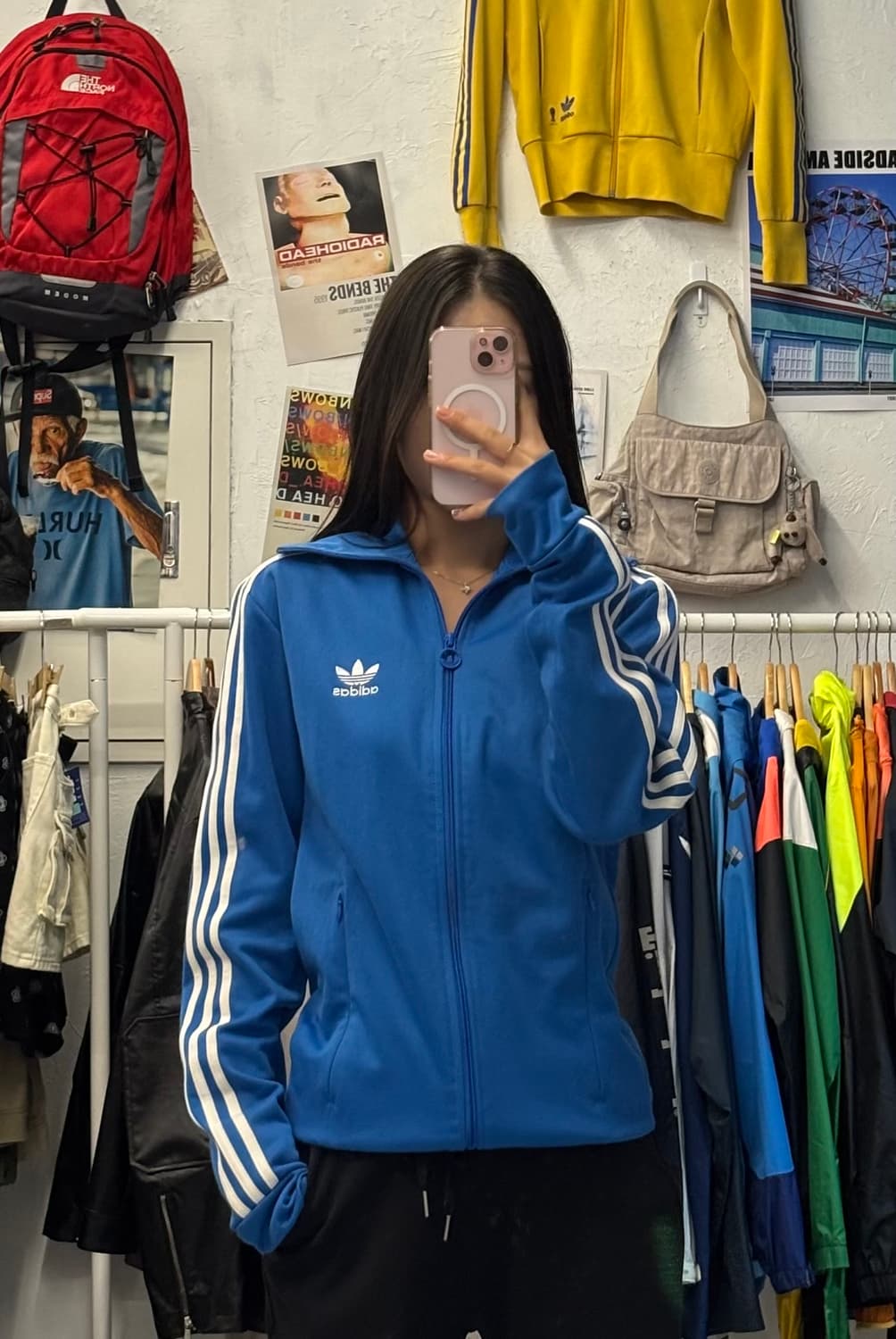 아디다스 유로파 트랙탑 져지 블루 S 상품이미지1