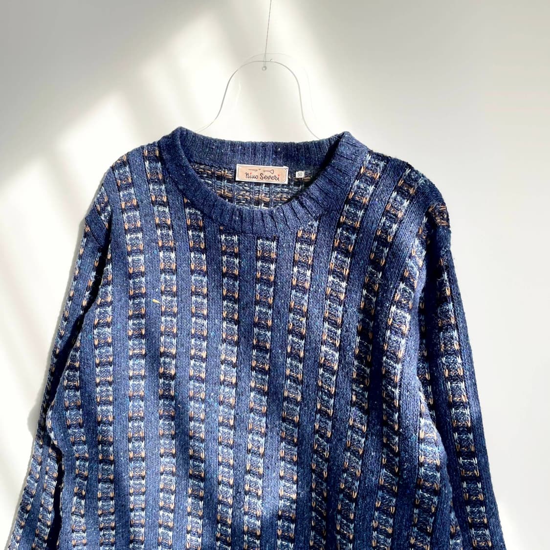 F1 Nino Severi 빈티지 이탈리아 니트 스웨터 105사이즈 상품이미지2