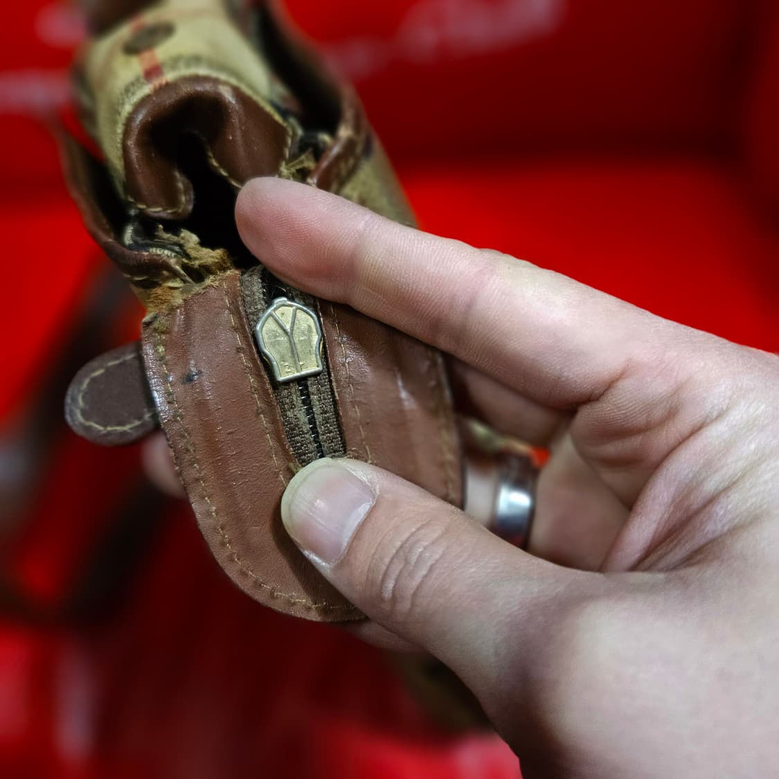 버버리스(Burberrys) 90's 빈티지 시그니쳐 체크 크로스백 상품이미지8