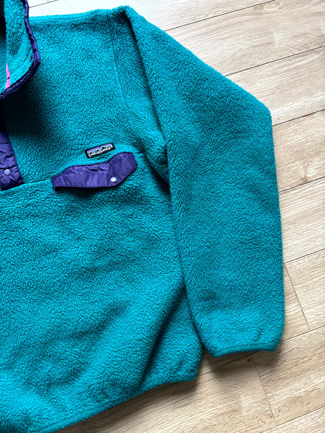 90's 파타고니아 신칠라 Snap-T 풀오버 S(95~100) 상품이미지5