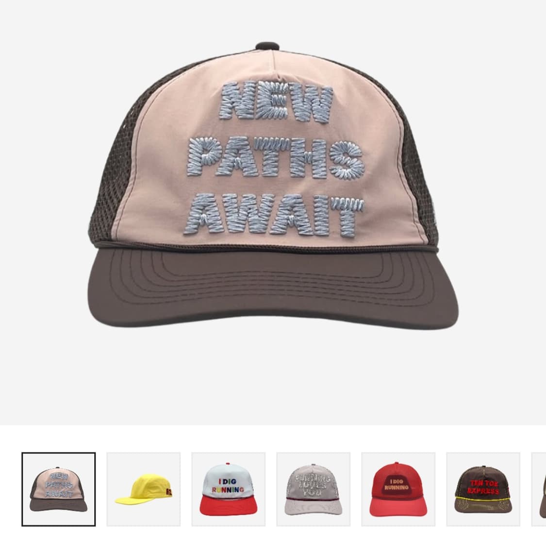 알렉스 조노 x 우즈 뉴 패스 어웨이트 트러커 햇 베이지 상품이미지3