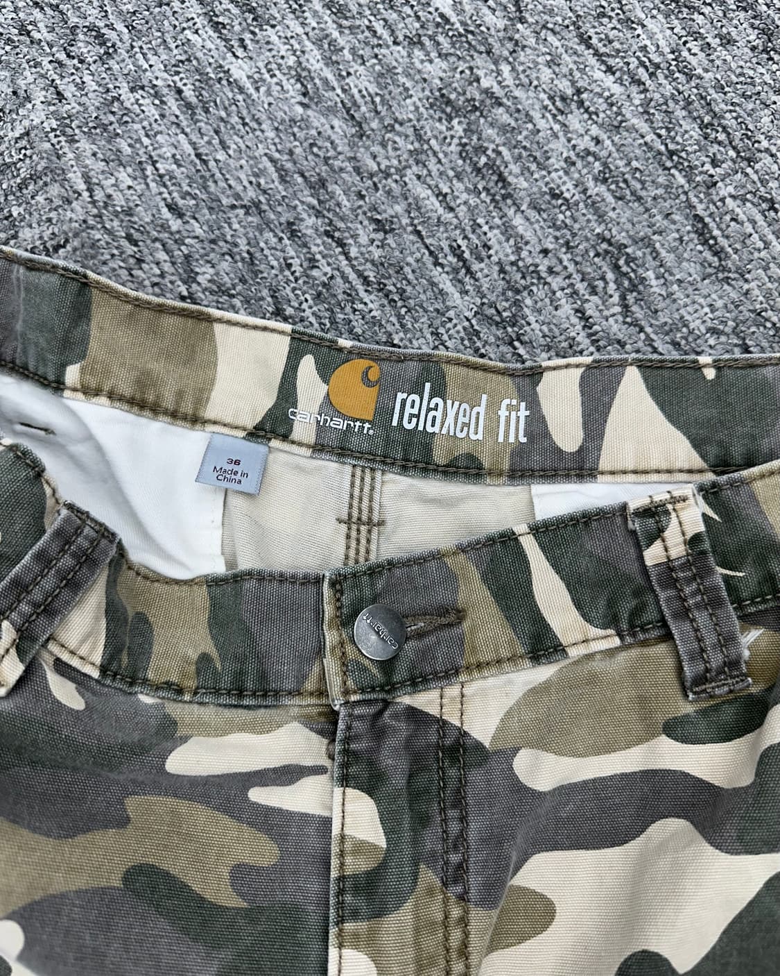 (허단43)칼하트 카모 반바지-M1995 상품이미지4
