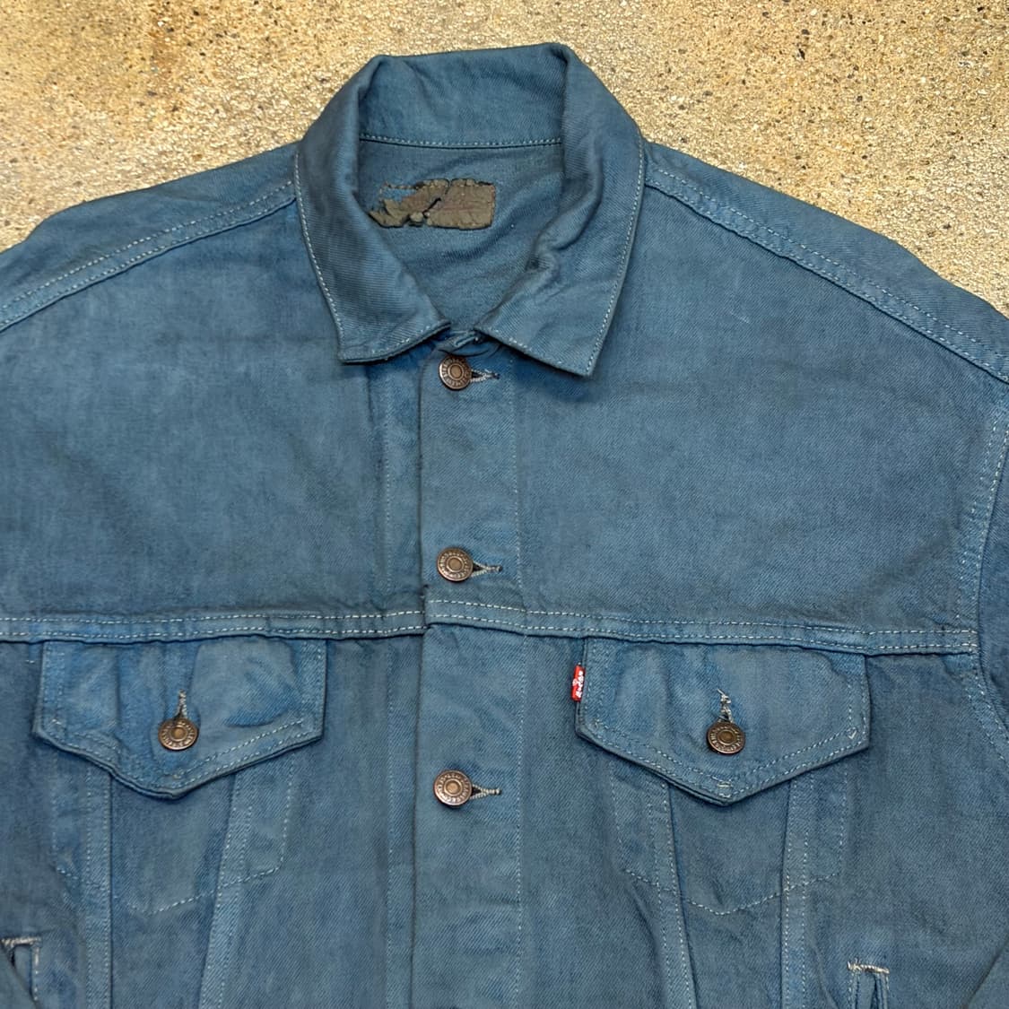 레어 90s 빈티지 리바이스 하드락카페 데님자켓 청자켓 상품이미지3
