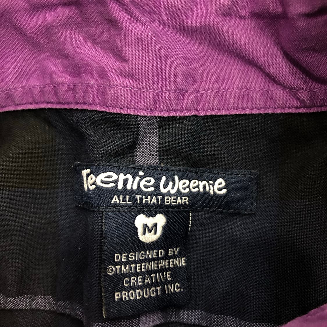 티니위니 퍼플 체크 셔츠 상품이미지5