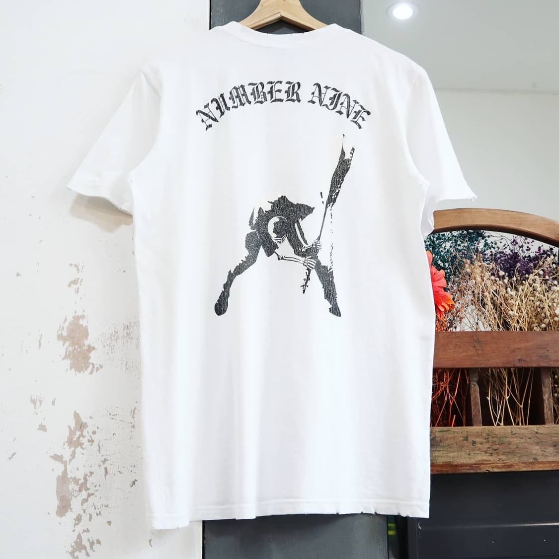 넘버나인 더블스컬 하프티셔츠 상품이미지2