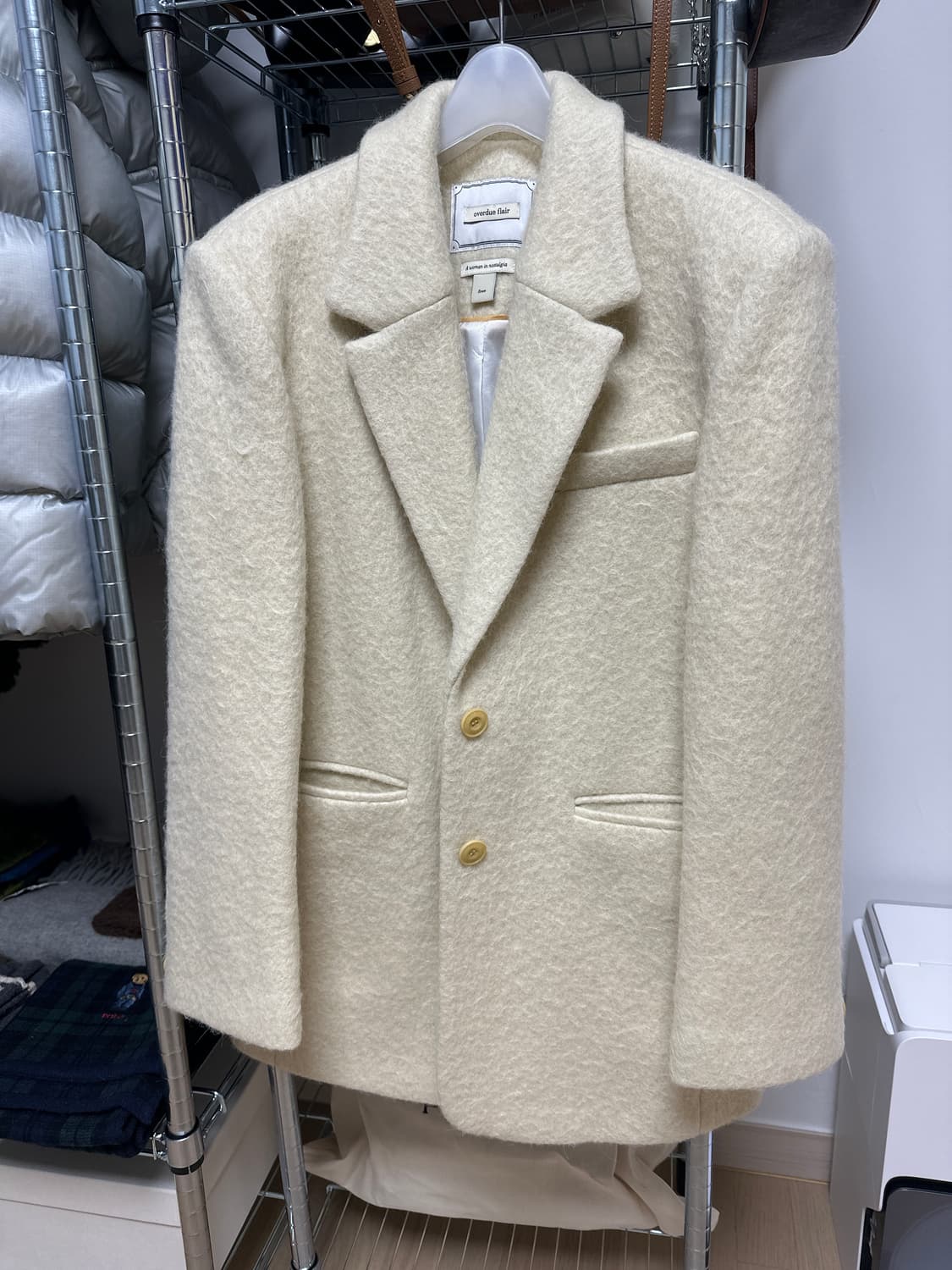 오버듀플레어 울자켓 상품이미지1