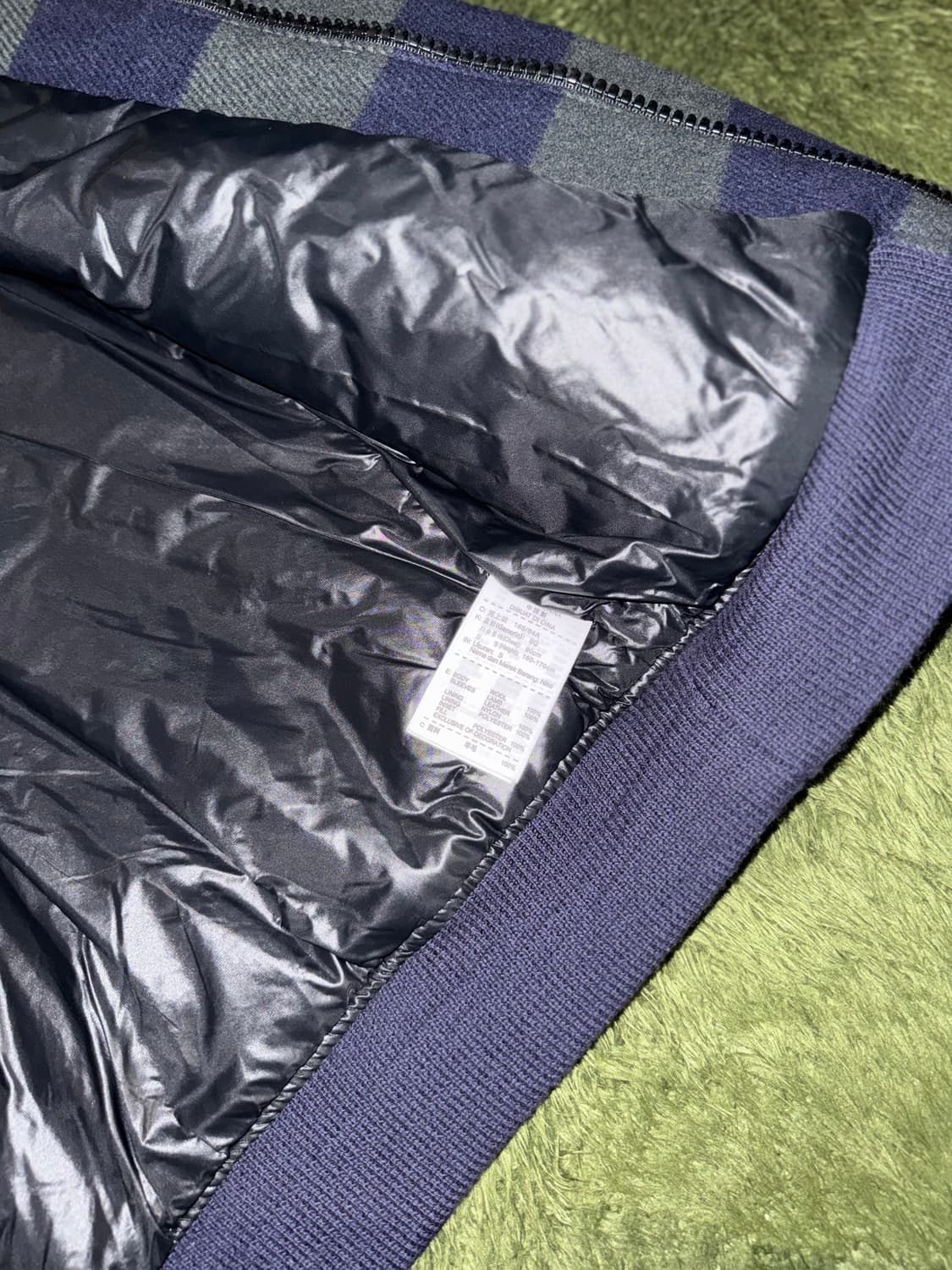 [S] 나이키 라이프 램스킨 슬리브 울 바시티 자켓 상품이미지7