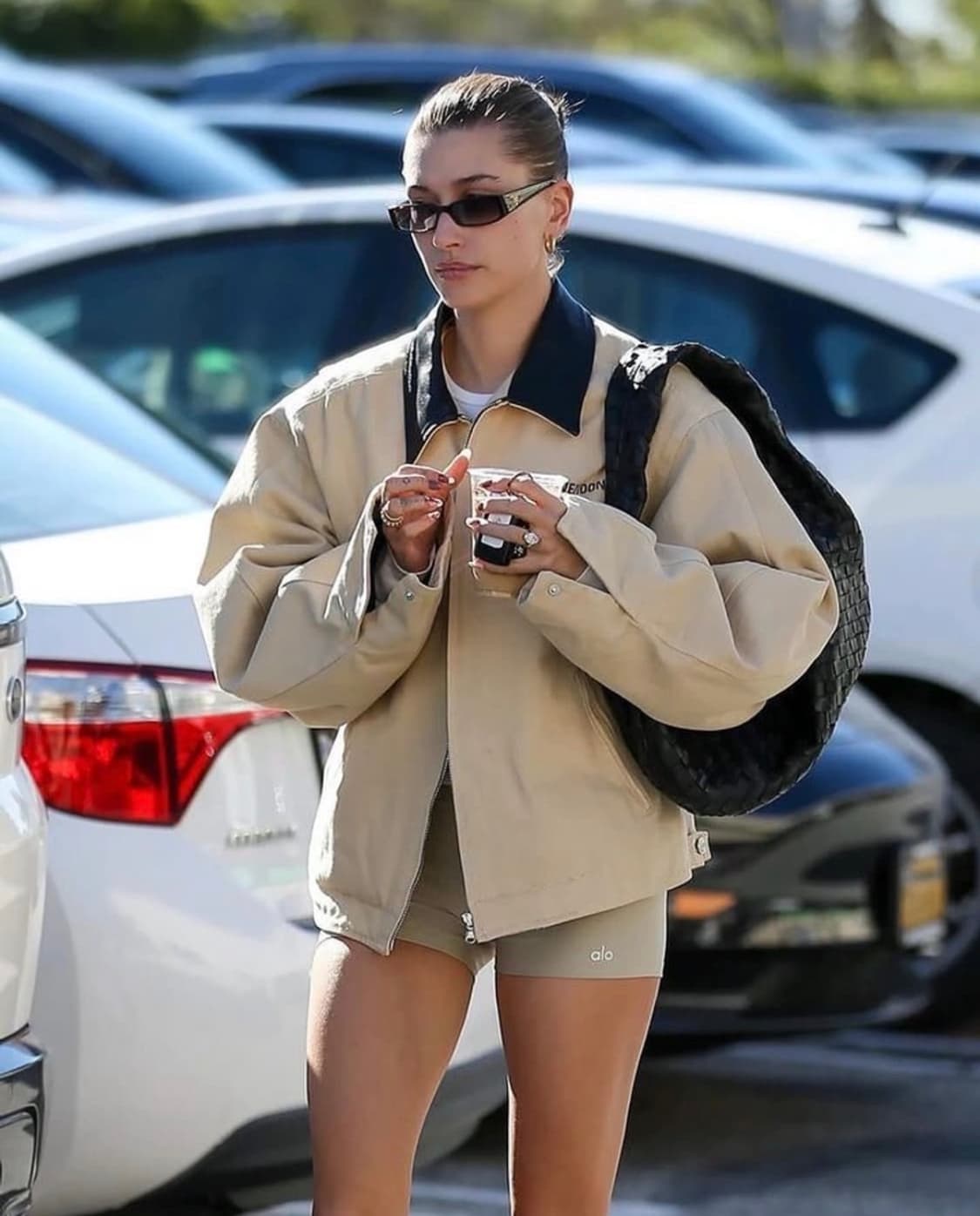 [M] WE11DONE 옥스포드 워크자켓 베이지 상품이미지2