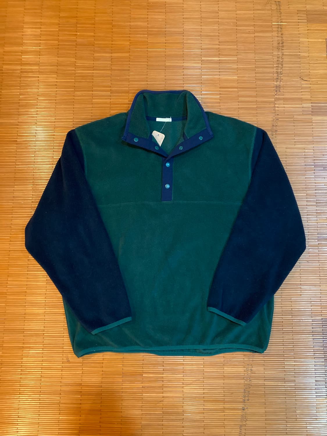 JPN vtg 스냅 플리스 풀오버 상품이미지1