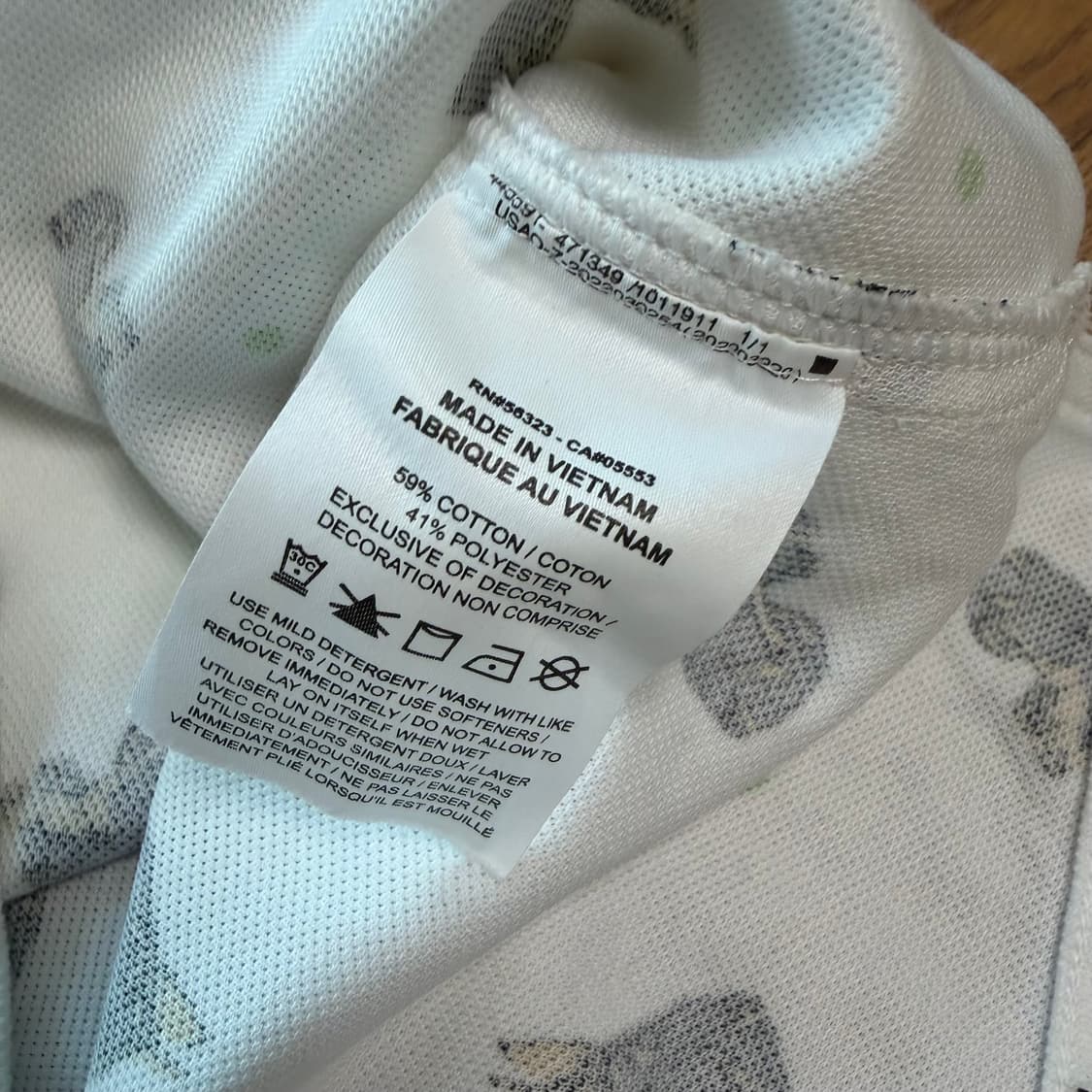 Nike 도베르만 도트 패턴 올오버 슬림핏 테니스 폴로 셔츠 상품이미지3