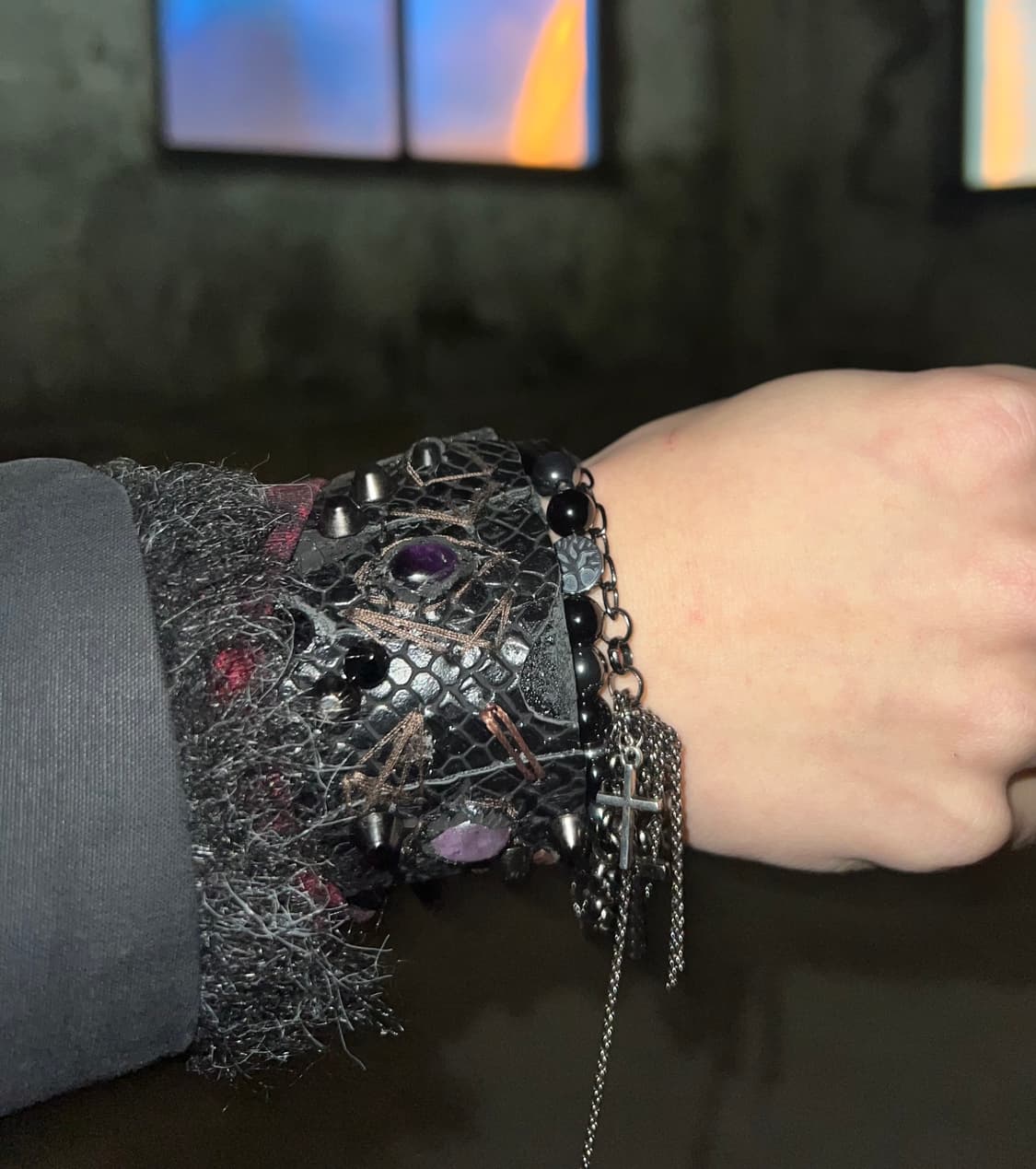 Vkei L-Bracelet : 착샷 o 상품이미지3