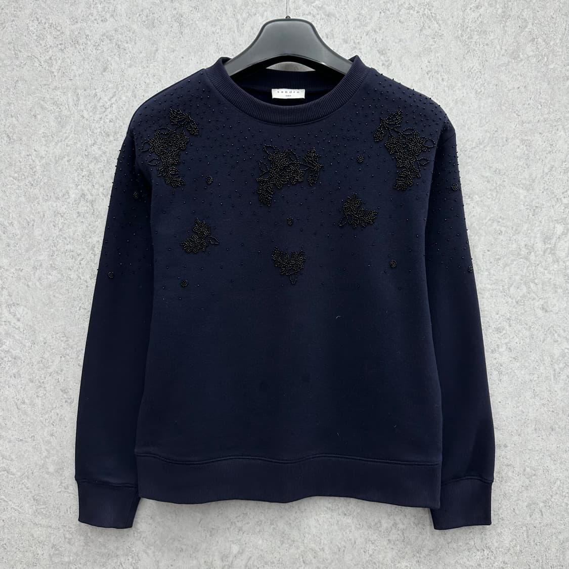 95 산드로 여자 비즈 맨투맨 상품이미지1