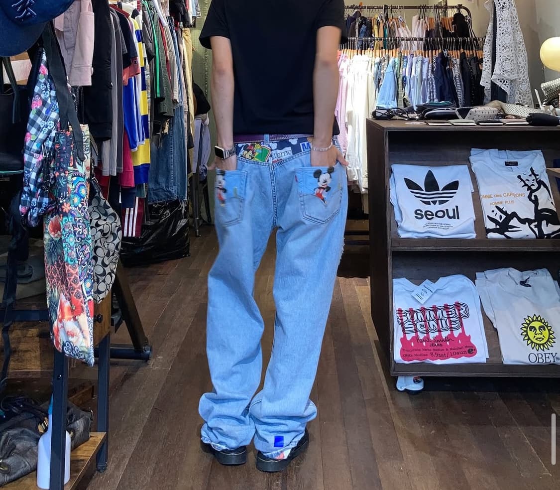 디젤 락 프린팅 반팔 상품이미지2