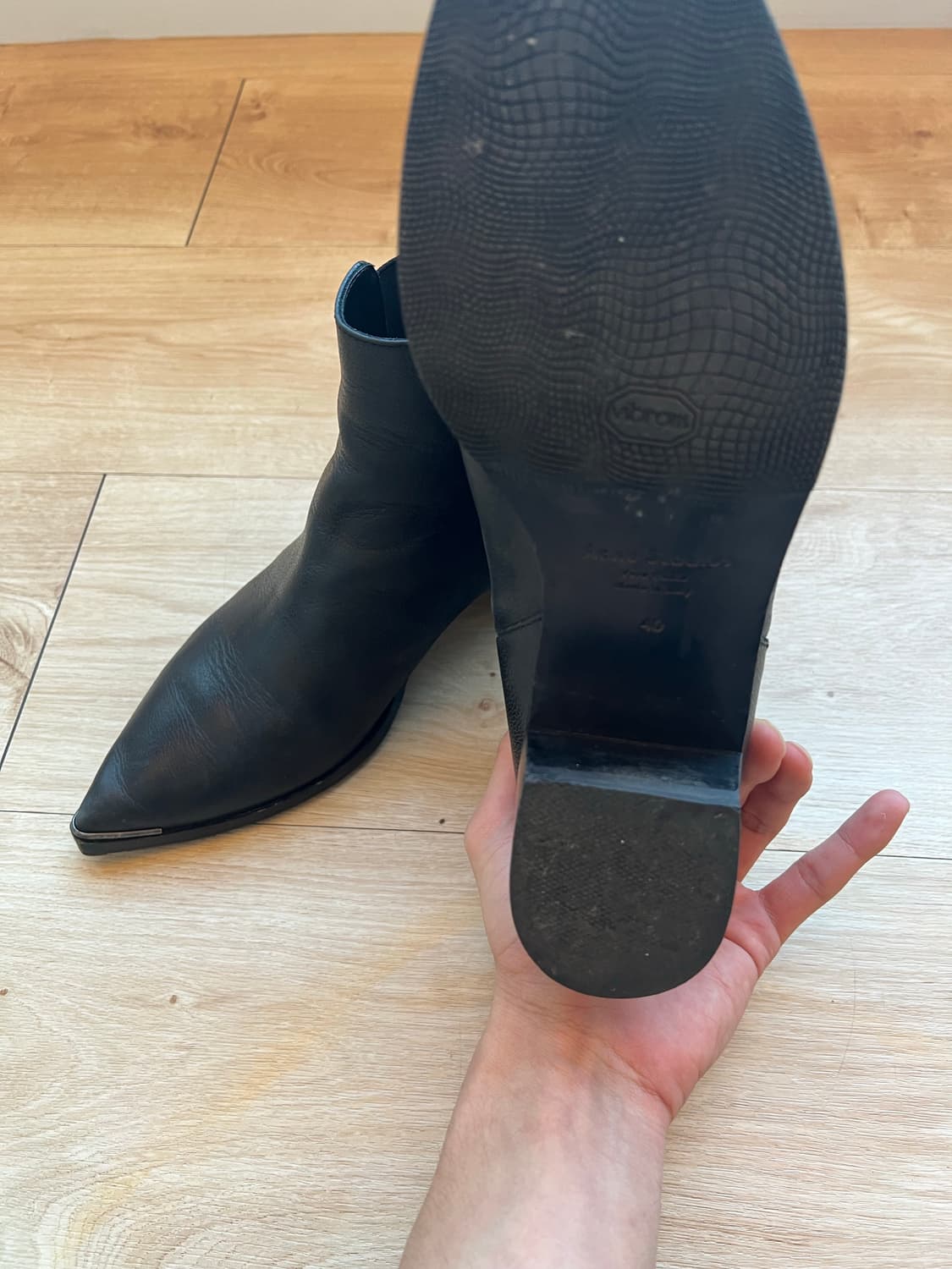 Acne studios 젠슨 실버토 부츠  상품이미지2