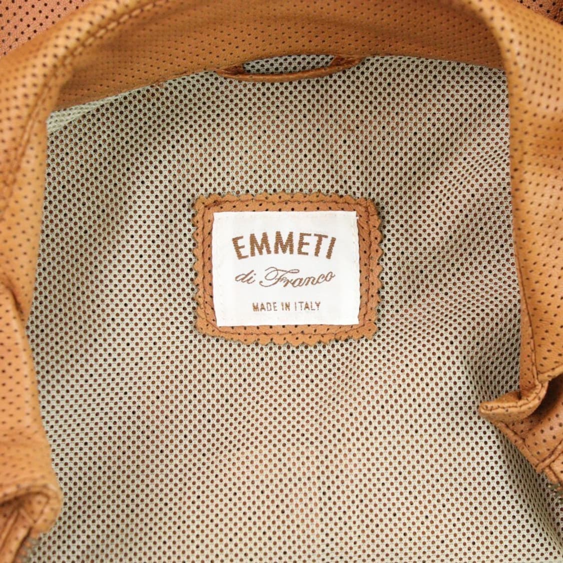 EMMETI 사파리 펀칭 레더 자켓  상품이미지6