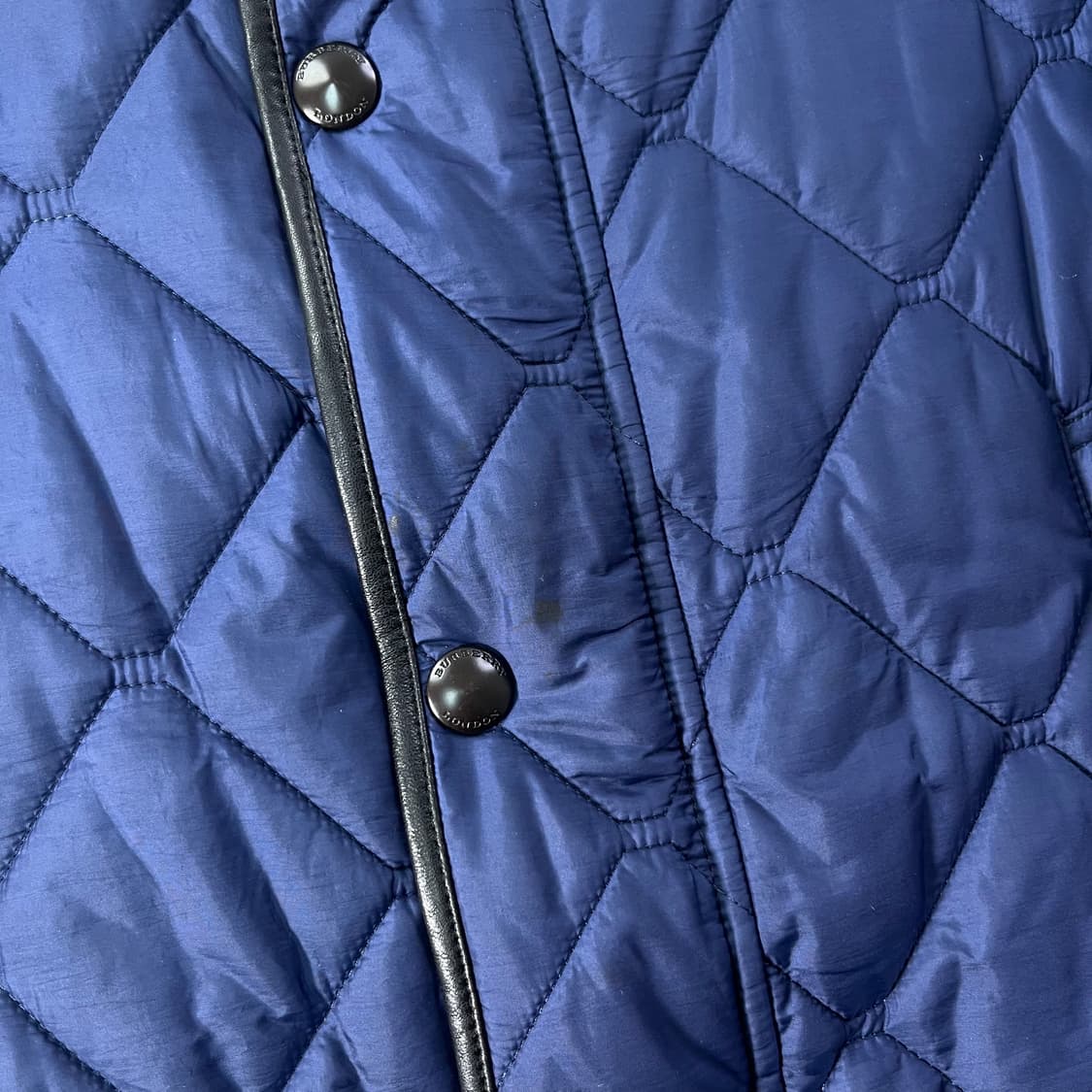 95 버버리 퀄팅 네이비 블루종 자켓 상품이미지6