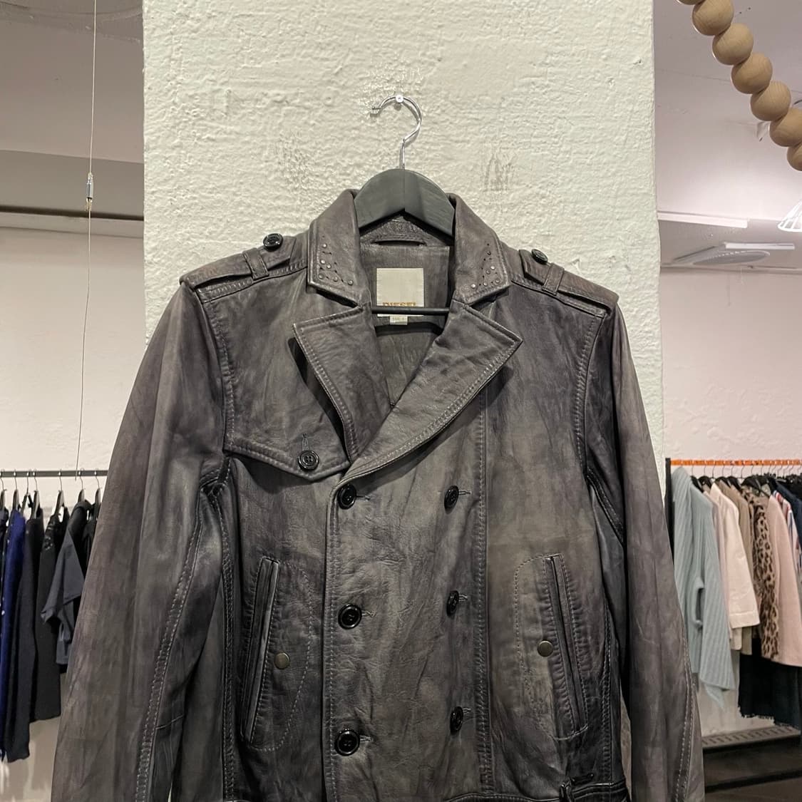 디젤 레더 자켓 상품이미지2