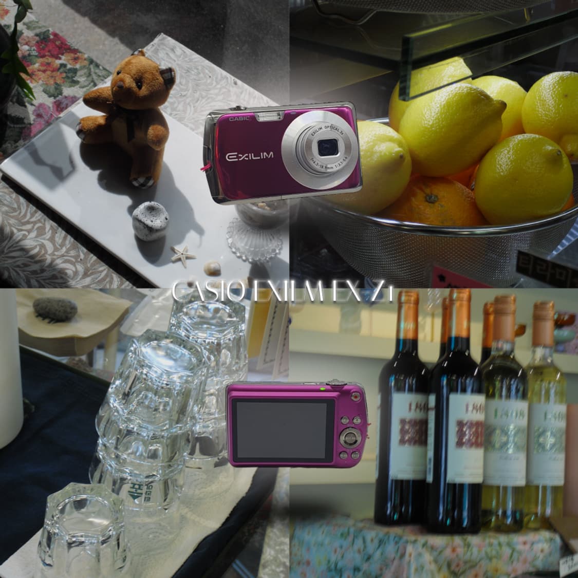 작례⭕️ 카시오 엑슬림 EX-Z1 초점 이모지 핑크 글로시 상품이미지1