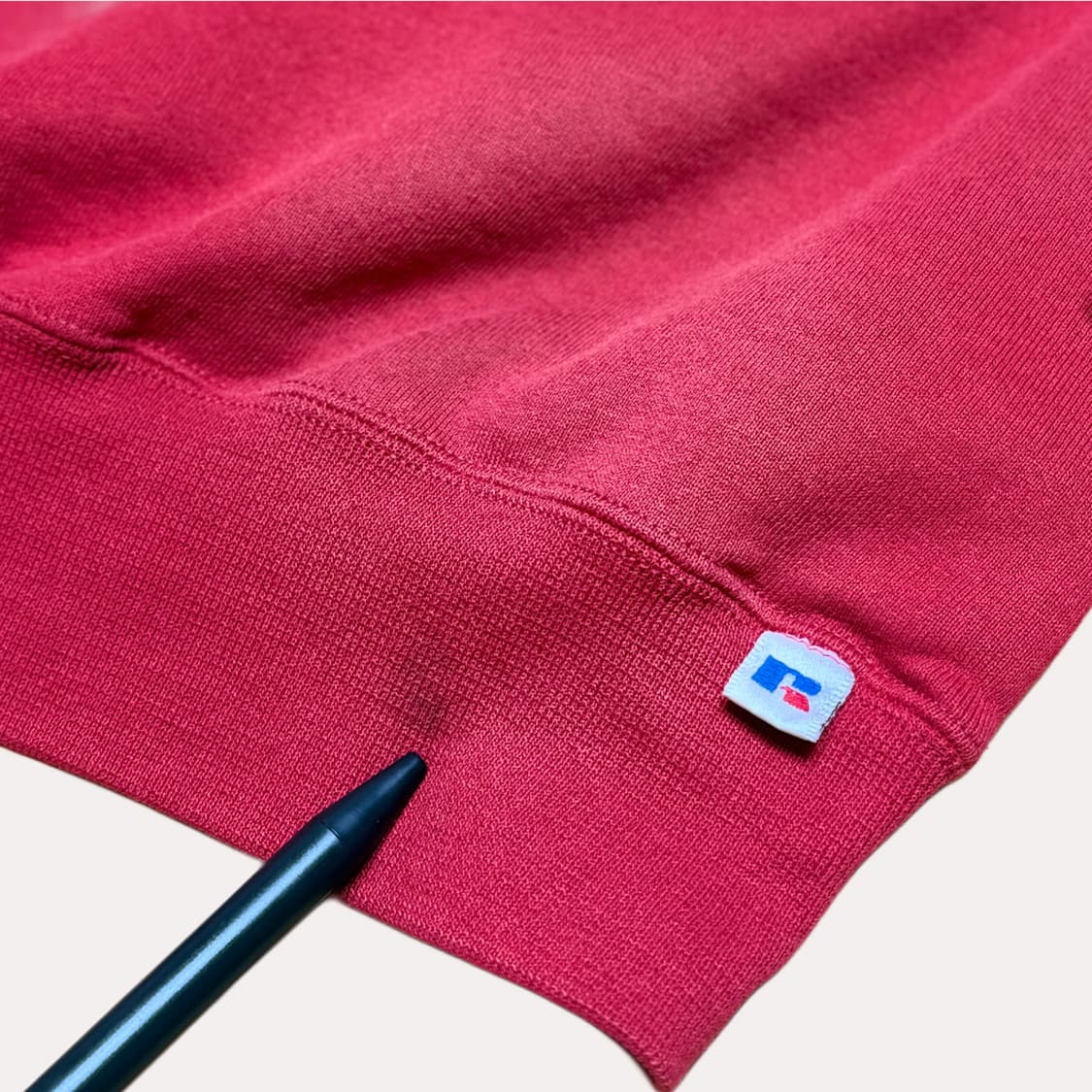 90s RUSSELL SWEAT RED XXL USA 상품이미지6