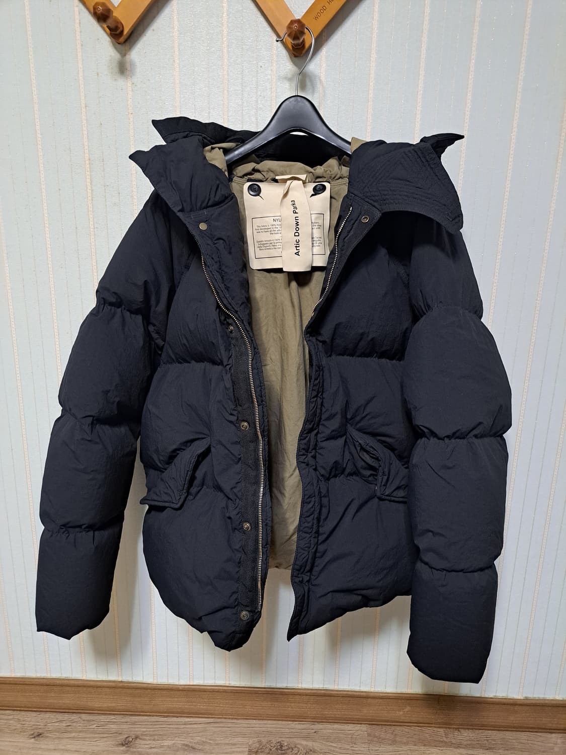 텐씨 아틱 다운파카 블랙 50 상품이미지4