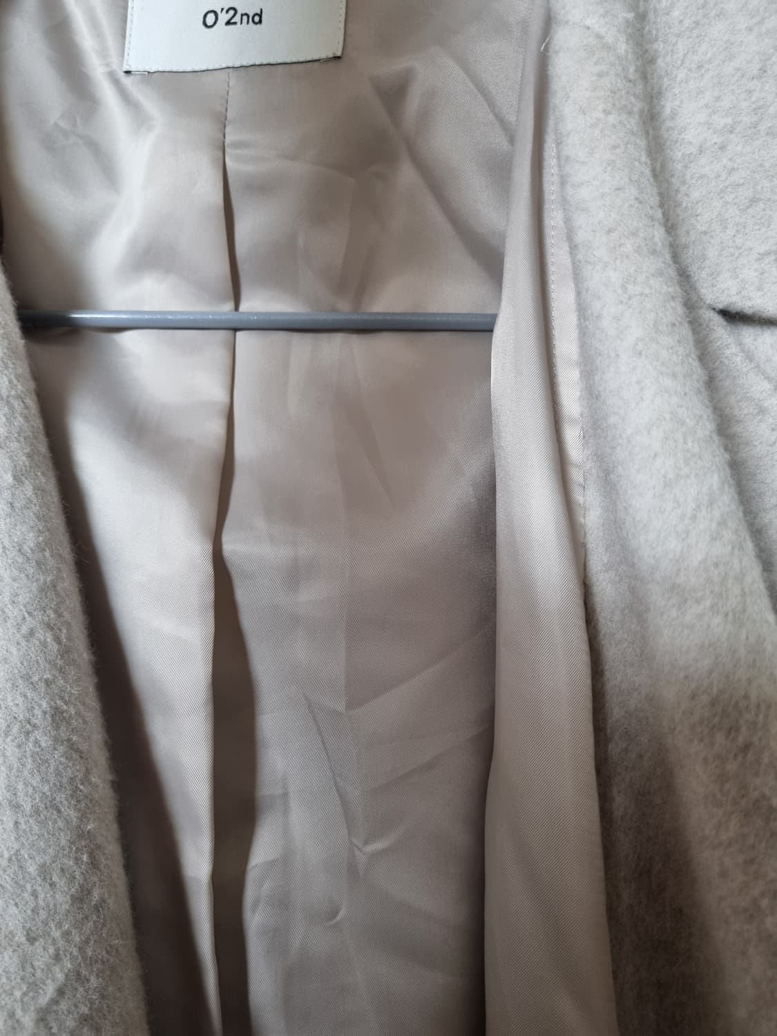 정품) 오즈세컨 롱코트 상품이미지6