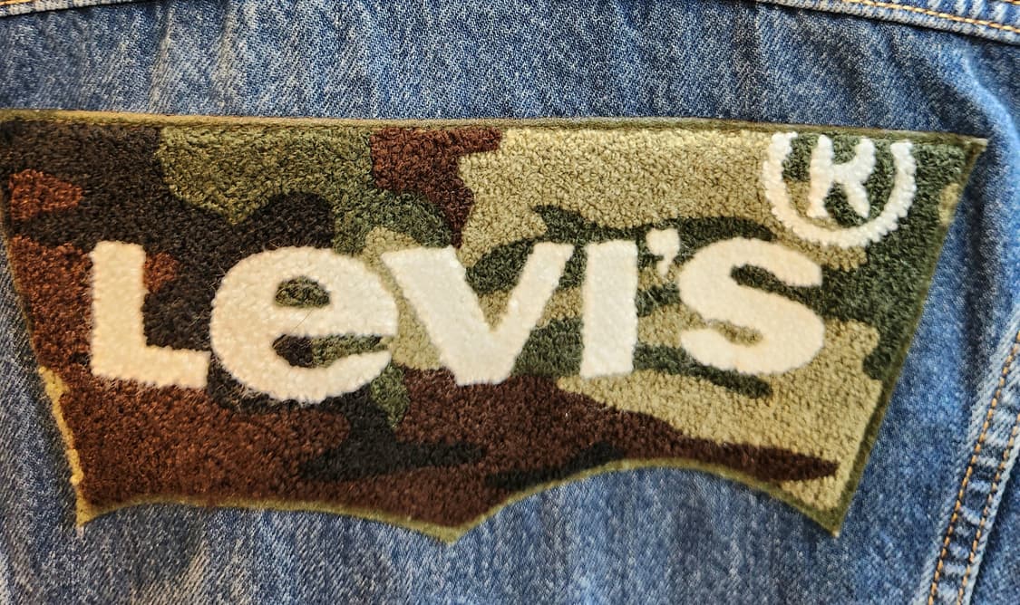 LEVIS 리바이스 카모 패치 데님 자켓 상품이미지3