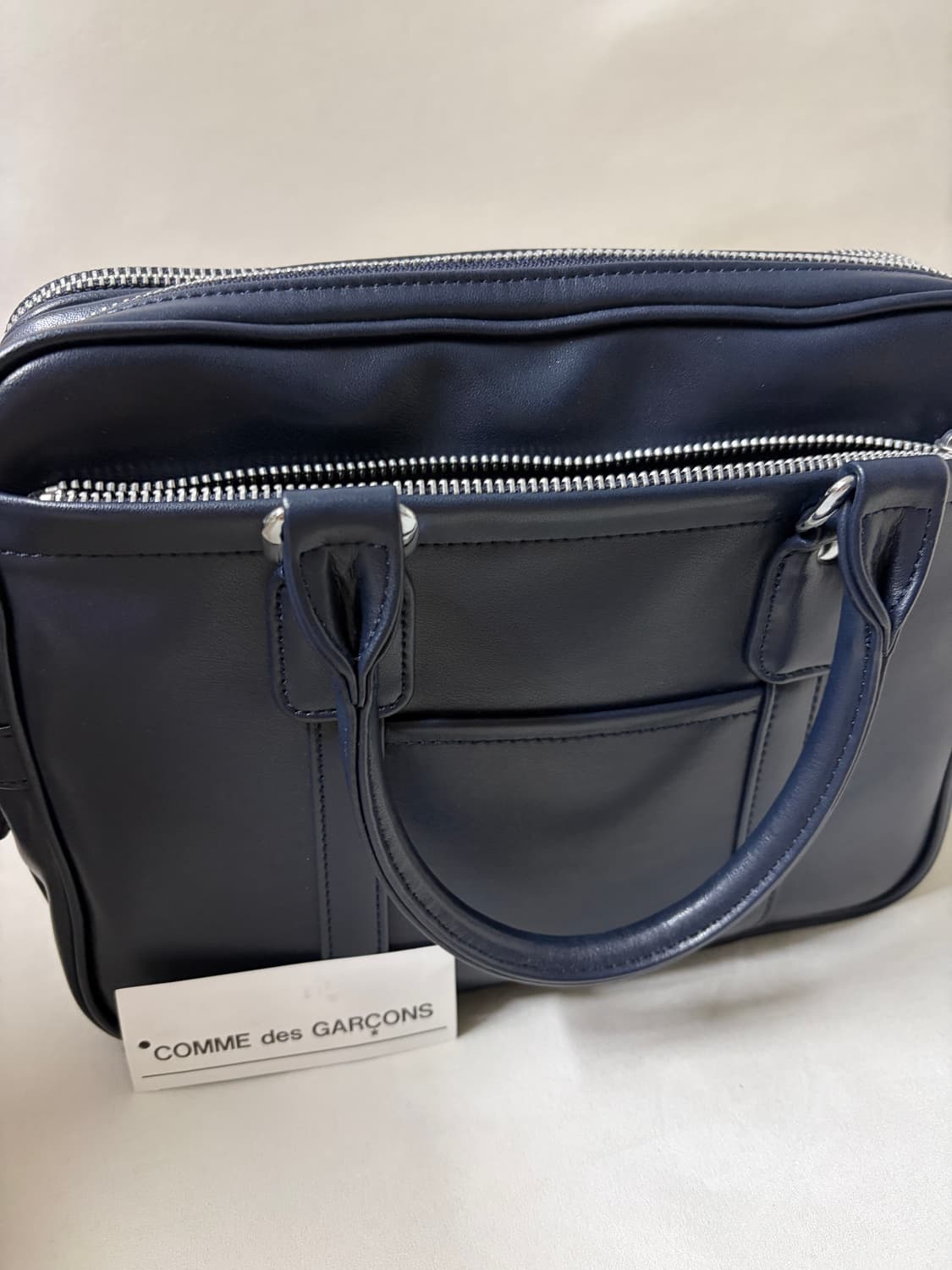 꼼데가르송 스쿨백 S (네이비)  상품이미지2