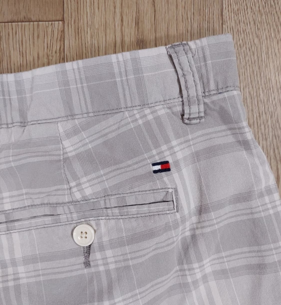 타미 힐피거 체크 반바지 36인치 W36 상품이미지7
