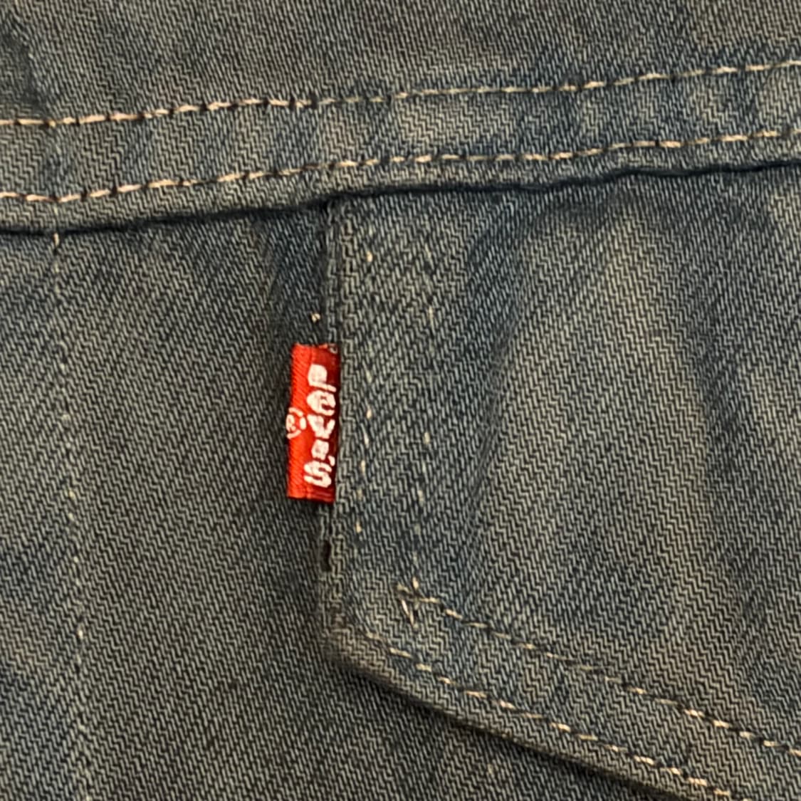 레어 90s 빈티지 리바이스 하드락카페 데님자켓 청자켓 상품이미지6