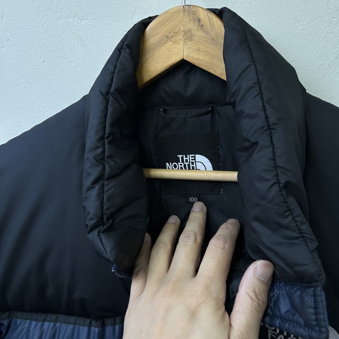 15391 - 노스페이스 700 눕시 네이비 패딩 상품이미지4